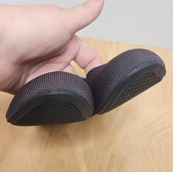 Rothys Grey Knit Round Toe Flats Women's size 8 like new - Picture 11 of 15